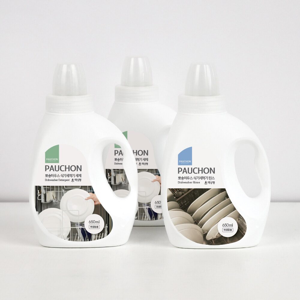 2+1 액상형 식기세척기 식세기 세제, 린스 650ml