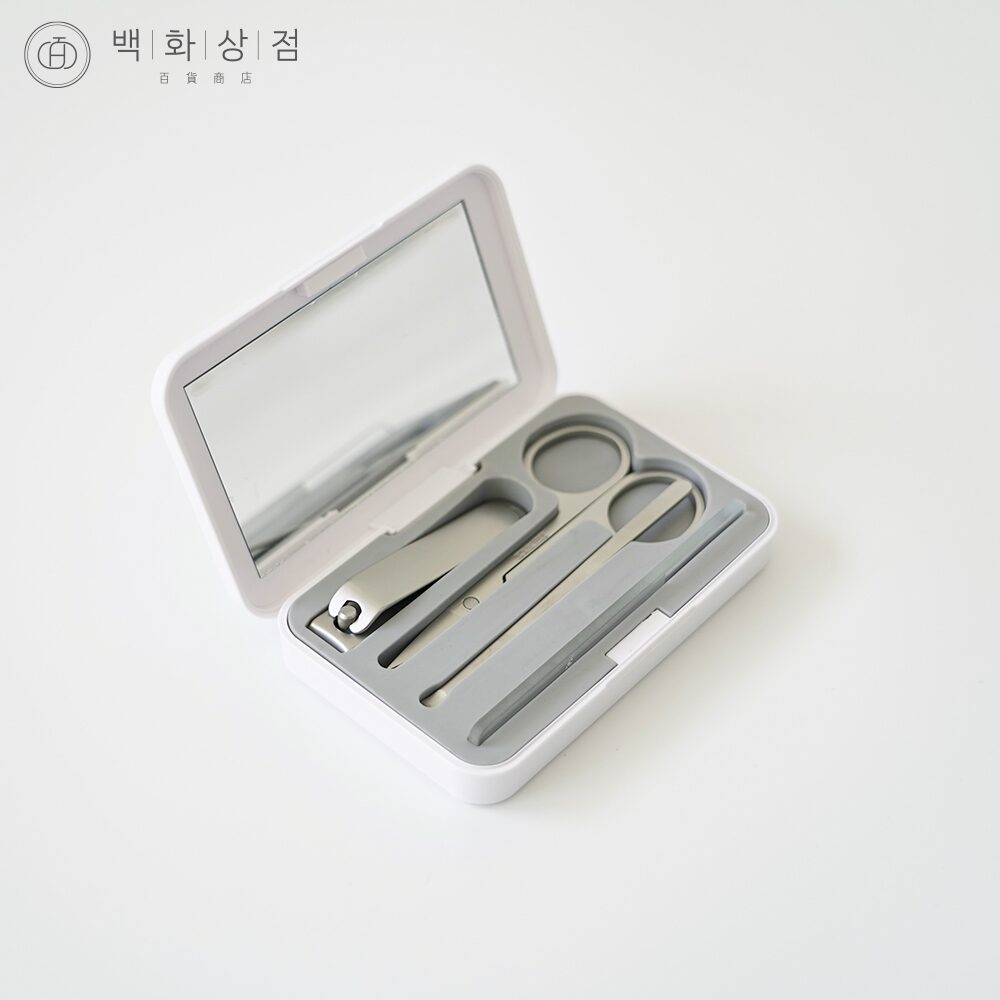 손톱깎이세트 4종 셀프 네일케어 손질 발톱 파일 손톱줄 갈이 관리