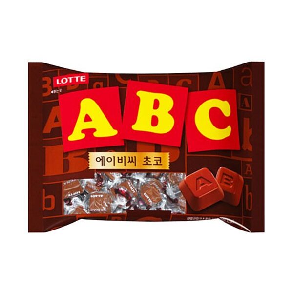 롯데제과 ABC초콜렛 72g 10개
