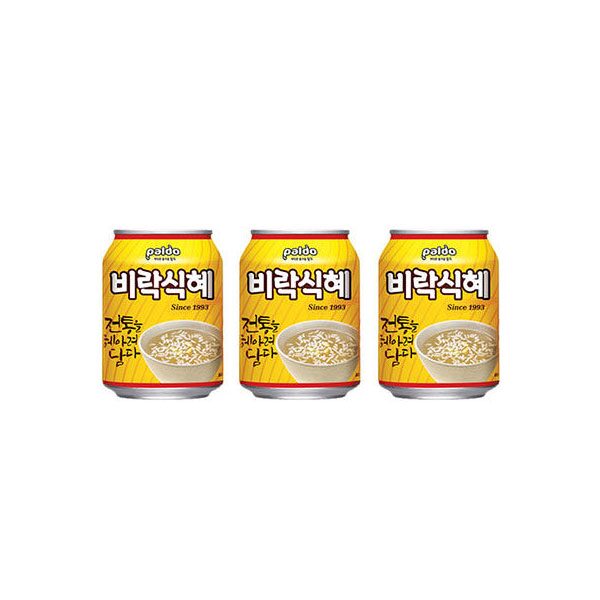 팔도 비락 식혜 뚱캔 238ml*24개