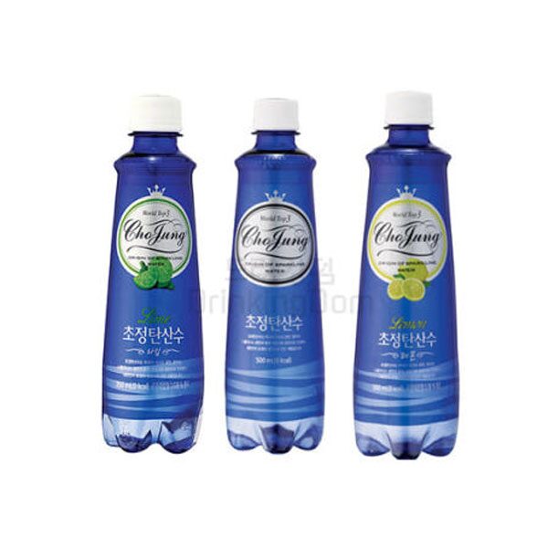 초정 탄산수 (플레인/라임/레몬) 페트 500ml 20개