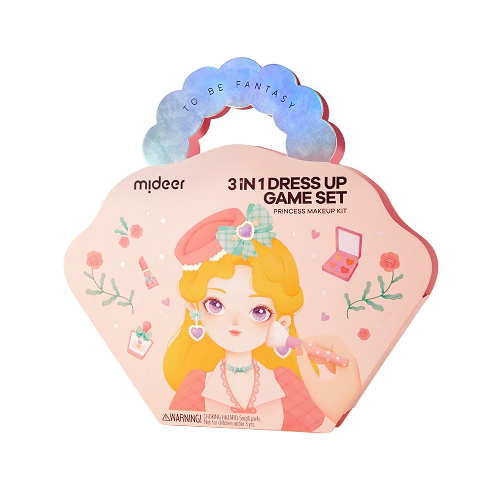3in1 공주 메이크업 화장놀이 세트