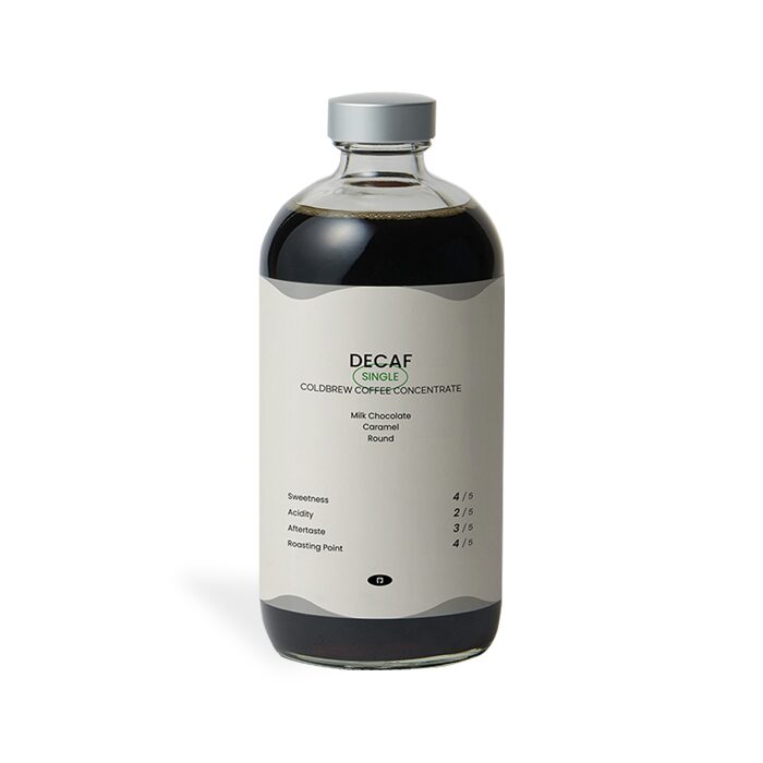 언더프레셔 디카페인 콜드브루 더치 원액 475ml