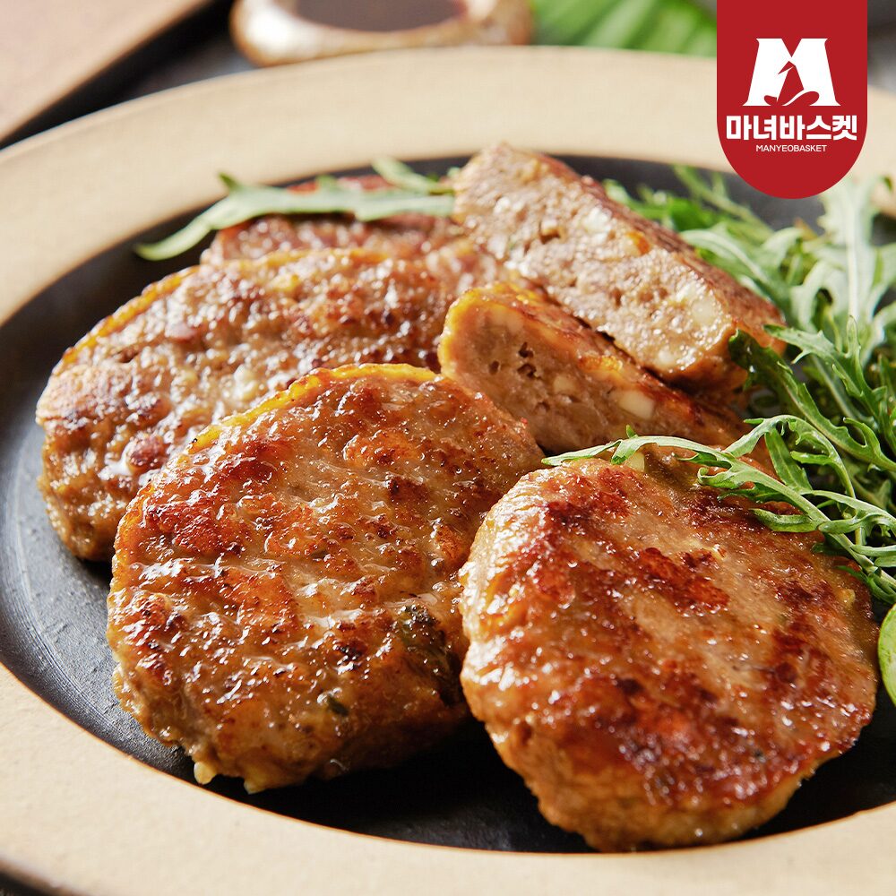 담양식 한돈 떡갈비 120g x4팩