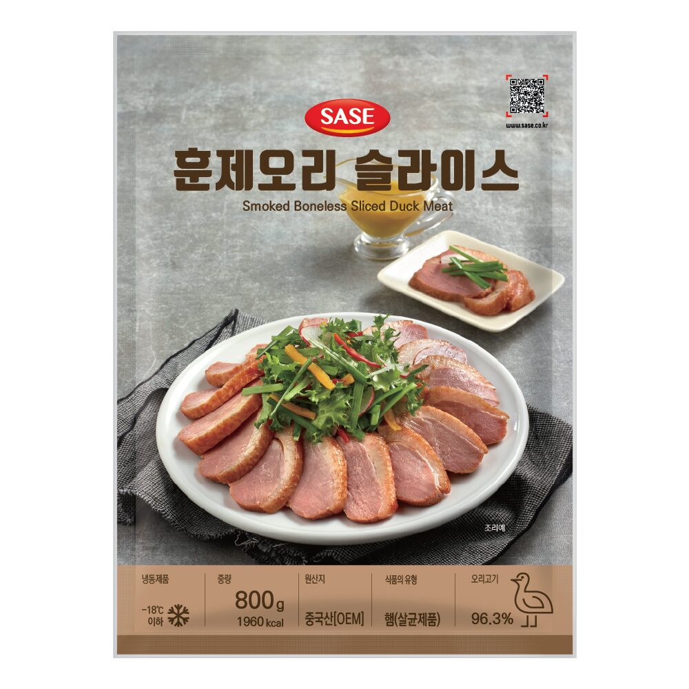 사세 훈제 오리 슬라이스 800g