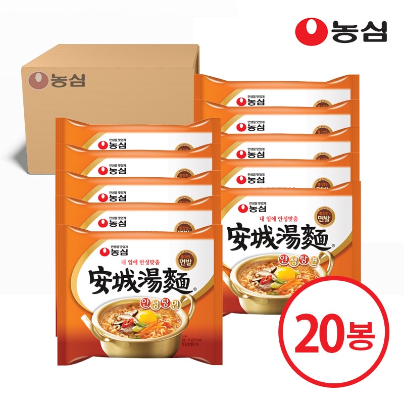 안성탕면 125g*20개