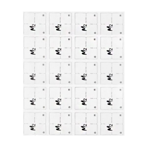 타일 카페트 고정 사각 양면 스티커 1장 (20ea)
