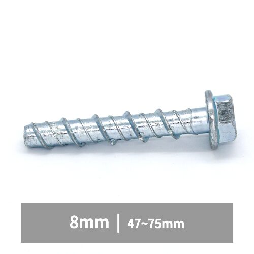 콘크리트 스크류 앙카 볼트 47mm 55mm 65mm 75mm