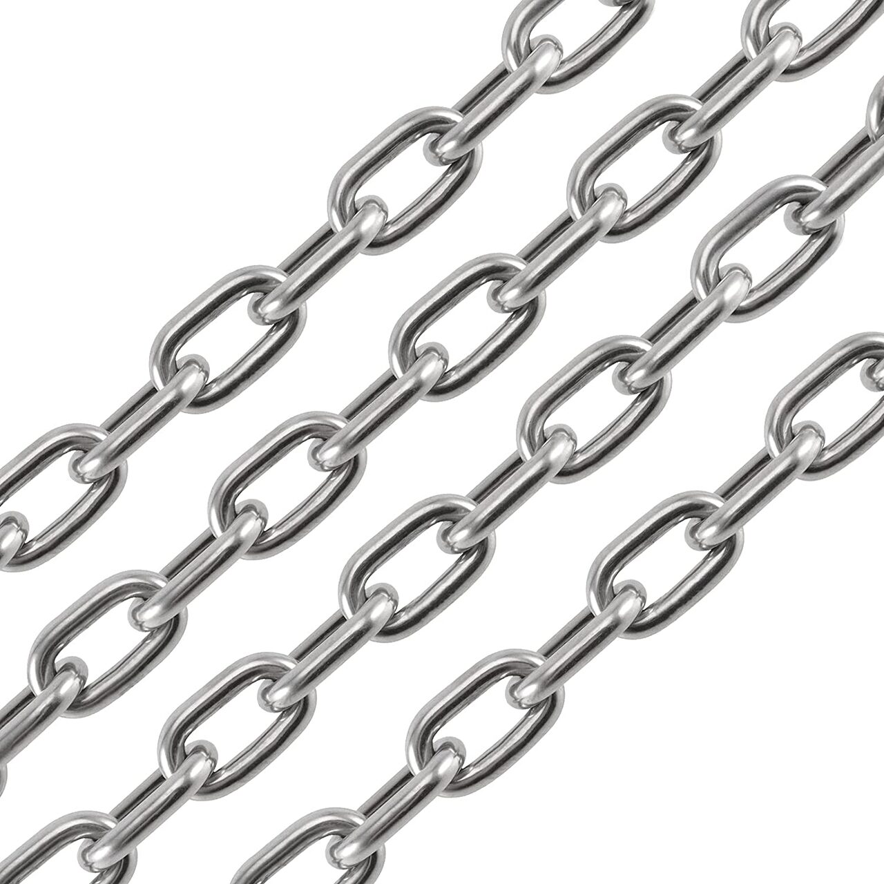 맞춤절단 스텐 체인 1M 쇠사슬 주차금지 2mm 3mm 4mm 5mm 6mm 7mm 8mm