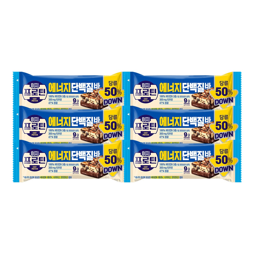 이지프로틴 에너지단백질바40g x6개