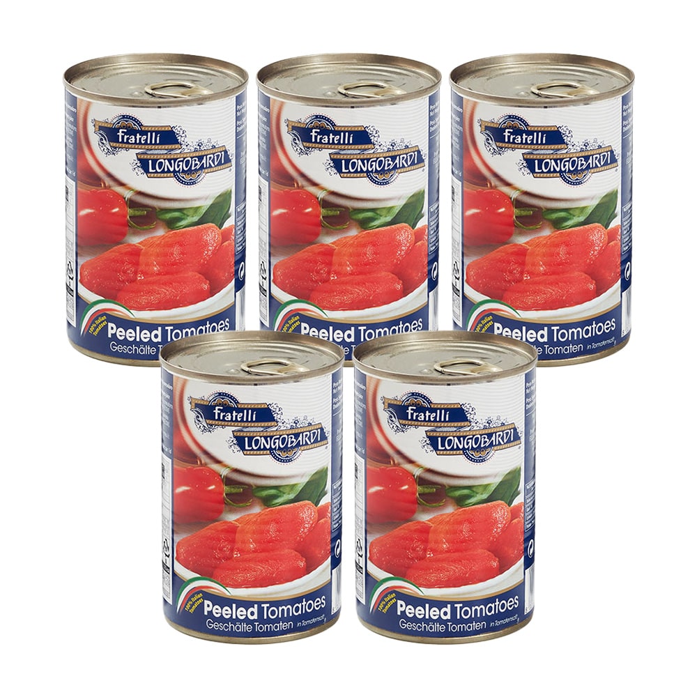 CJ프레시웨이 직수입 롱고바디 프라텔리 토마토홀 400g x 5개
