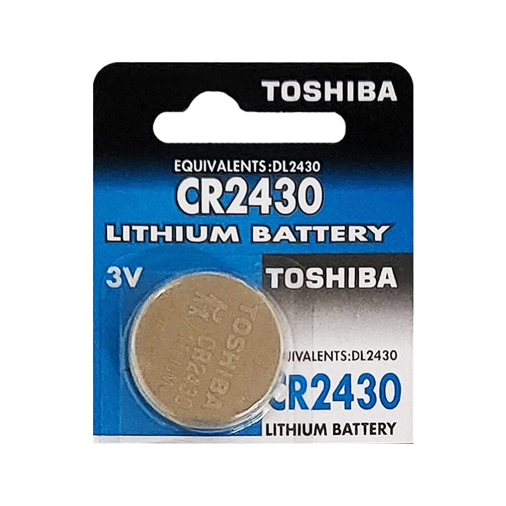 TOSHIBA 리튬 건전지 CR2430 (1P) 수은 자동차키배터리