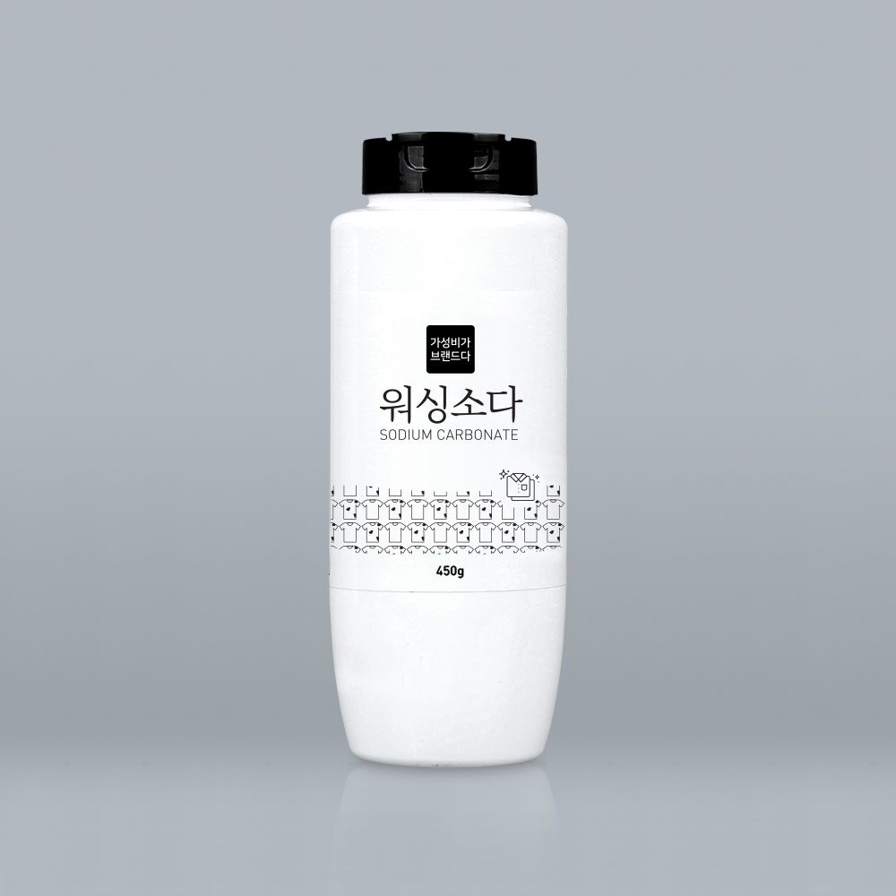 가성비가브랜드다 워싱소다 450g(톡톡이) / 탄산소다 세탁세제 세정제