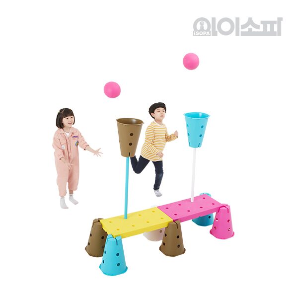 아이짐 타겟 놀이 IG-P017 유아 협동 단체 미니 골대 공 게임 체육 교구