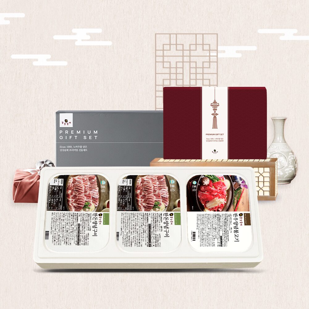 강강술래 한돈 양념 실속 선물세트 3호 (2.01kg)