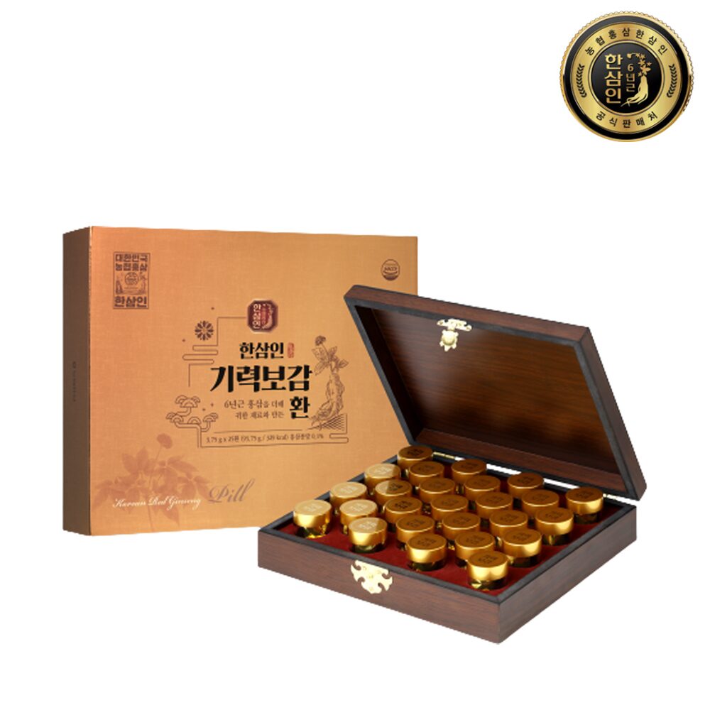 기력보감환 3.75g x 25환 1세트+쇼핑백증정