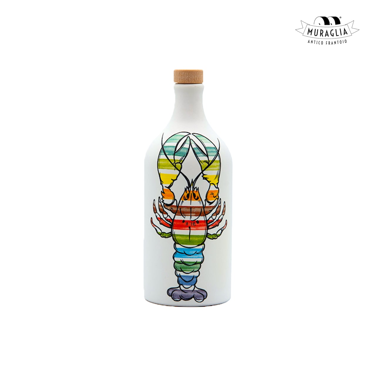 이탈리아 페란자나 엑스트라 버진 올리브오일 랍스터 도자기 500ml