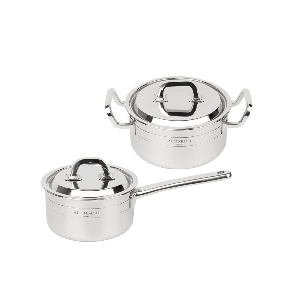 큐라이네 냄비 편수16cm+양수20cm 세트