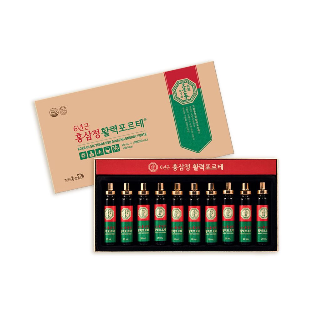 6년근 홍삼정 활력포르테 20ml*10병