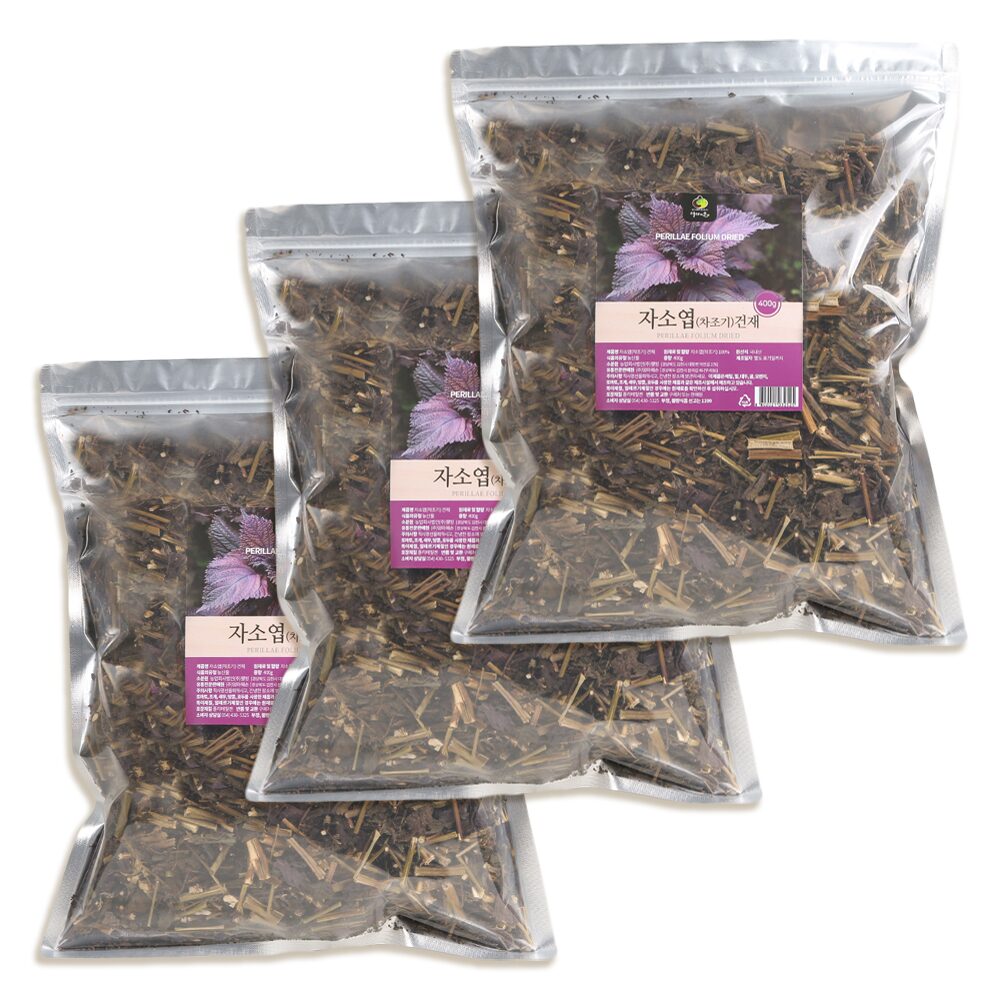 자소엽 400g*3팩