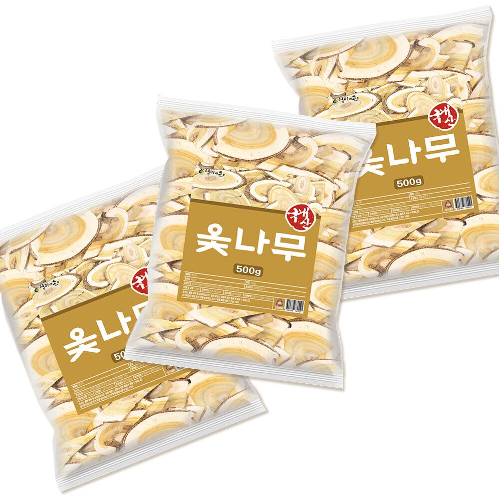 국산 참 옻나무 칠낭 삼계탕재료 건재 500g*3팩