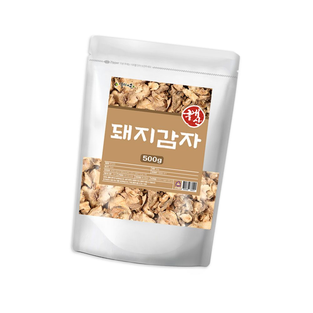 국산 말린 돼지감자 500g