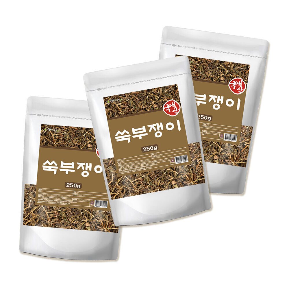 국내산 쑥부쟁이 250g*3팩