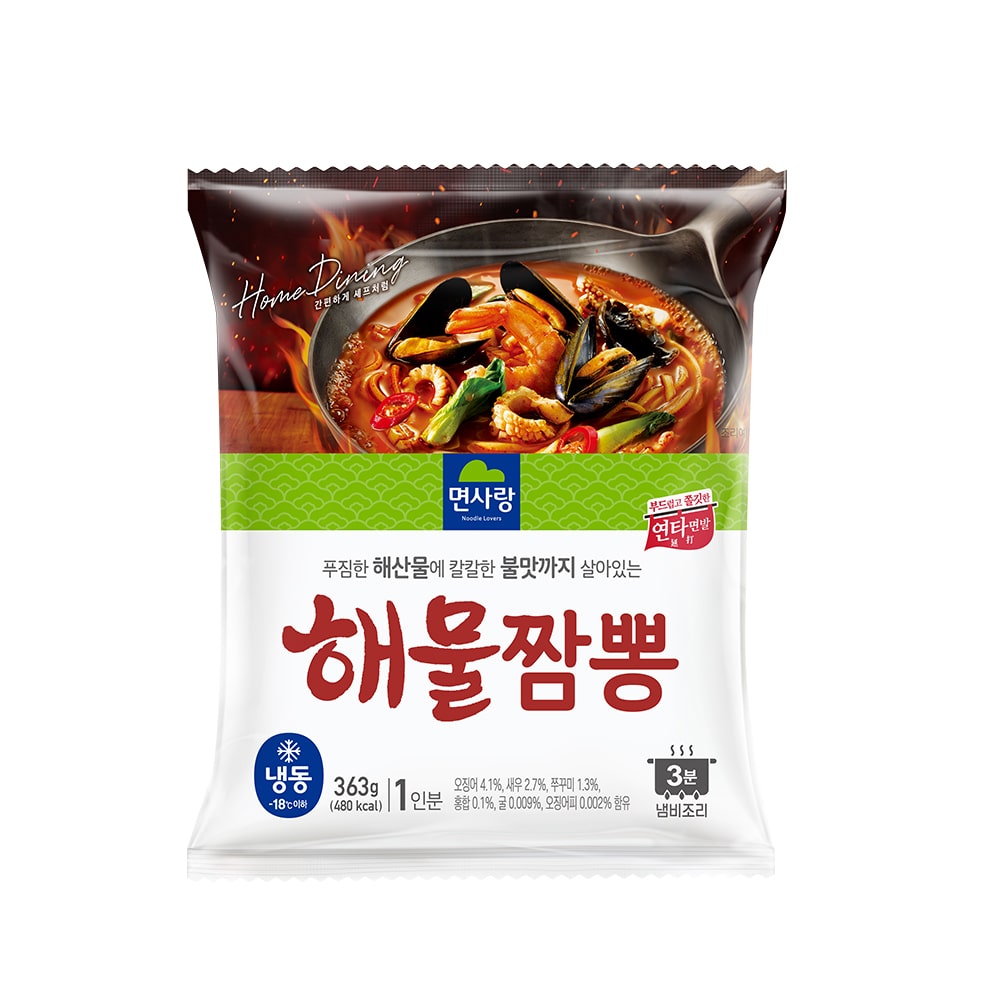 해물짬뽕 1인분 (냉동)