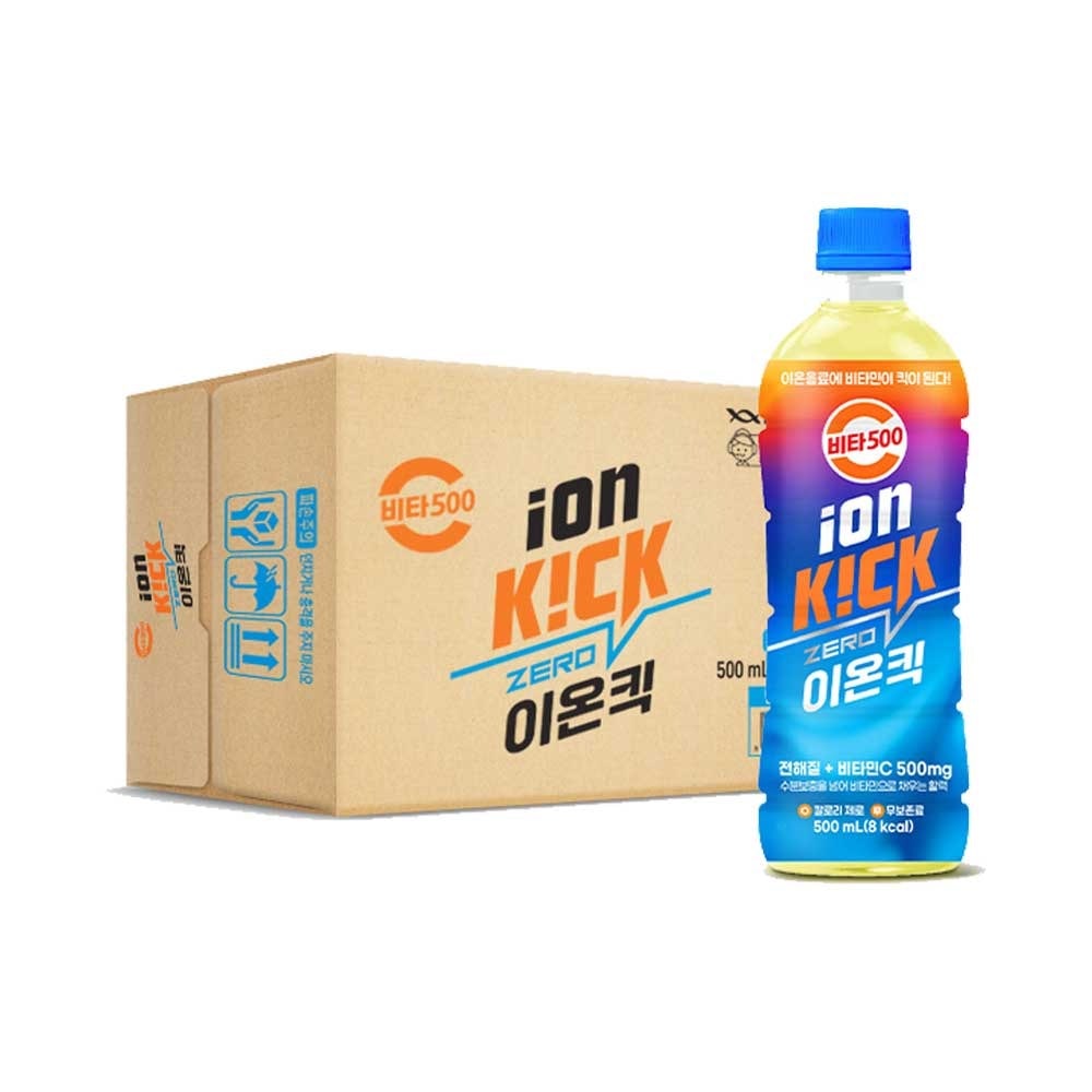 비타500 이온킥 제로 500ml 24입 / 이온음료