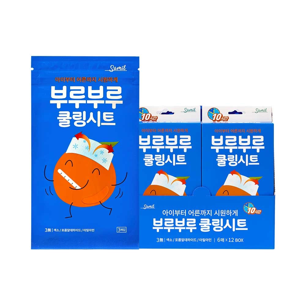 부루부루 쿨링시트 (6매입) 12개