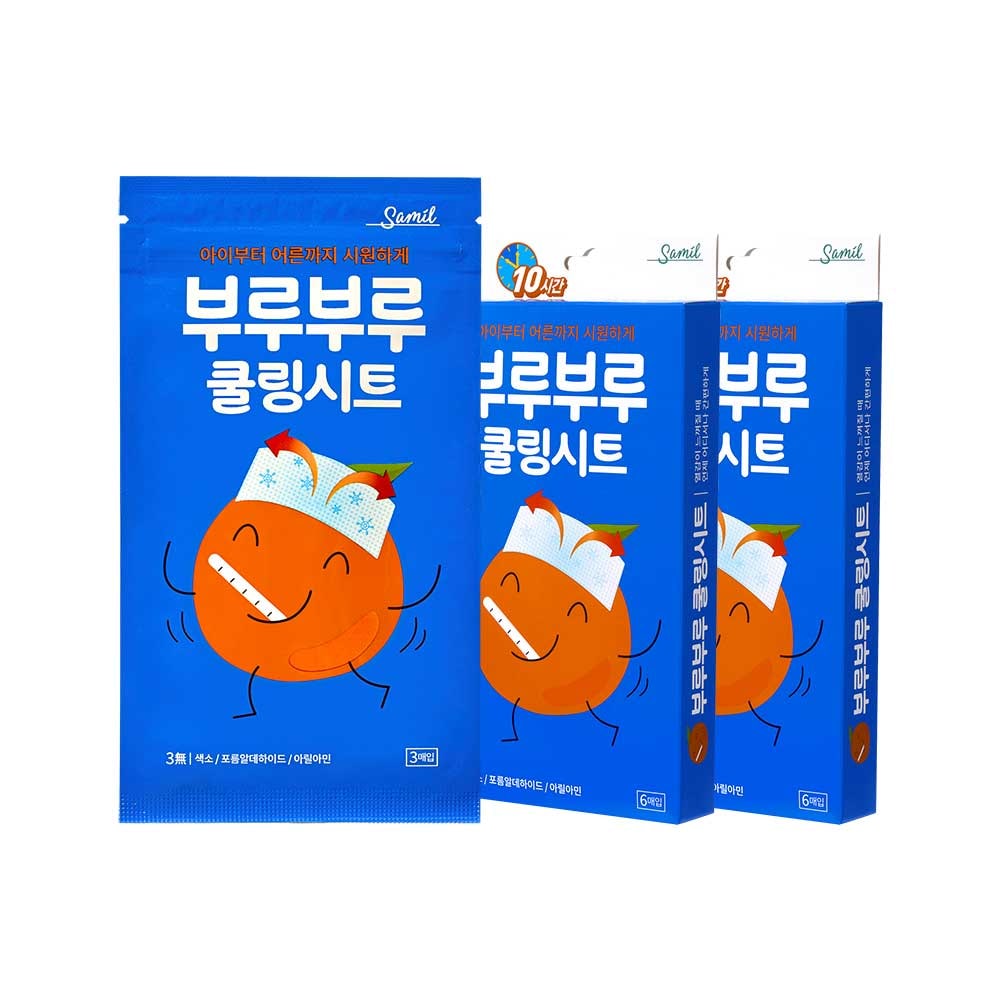 부루부루 쿨링시트 (6매입) 2개