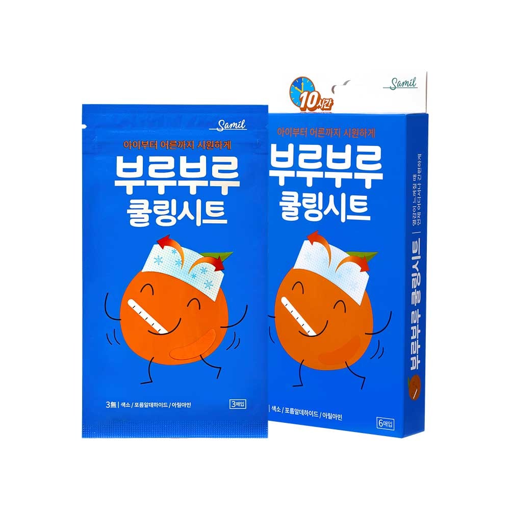 부루부루 쿨링시트 (6매입) 1개