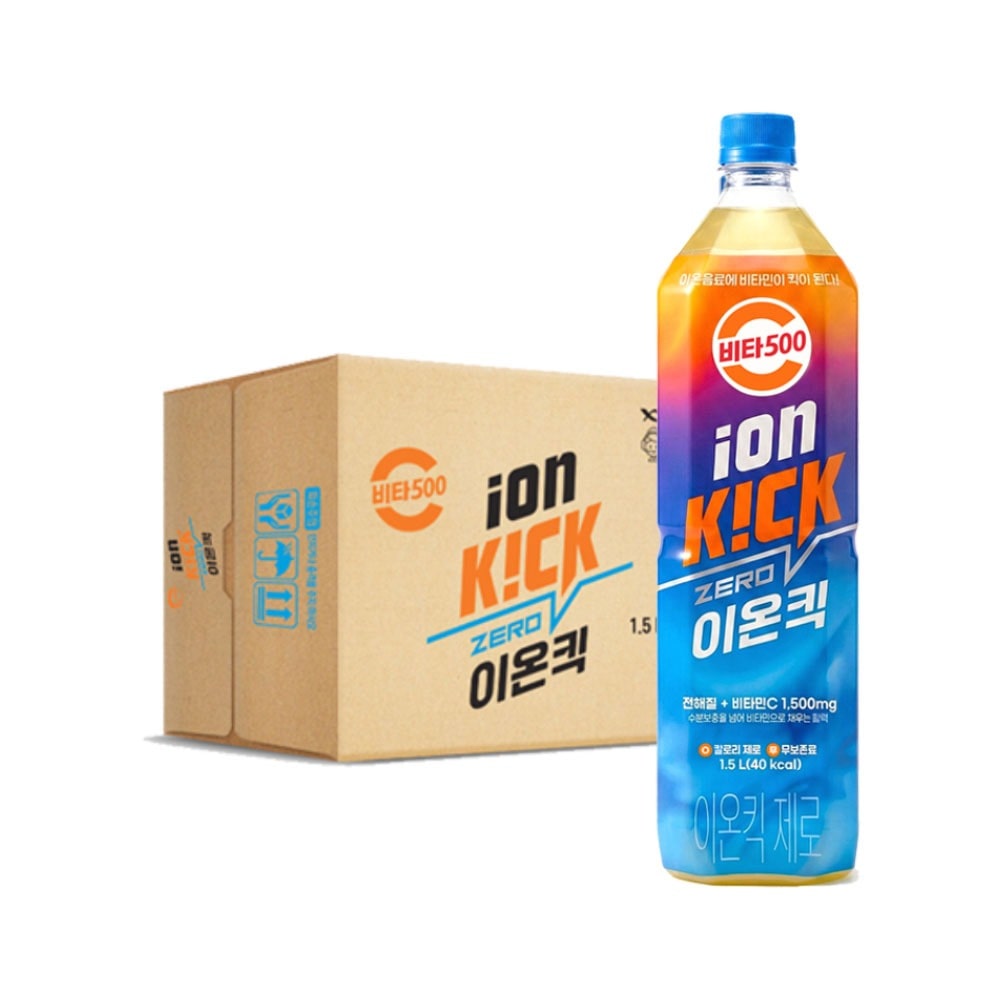 비타500 이온킥 제로 1.5L 12입