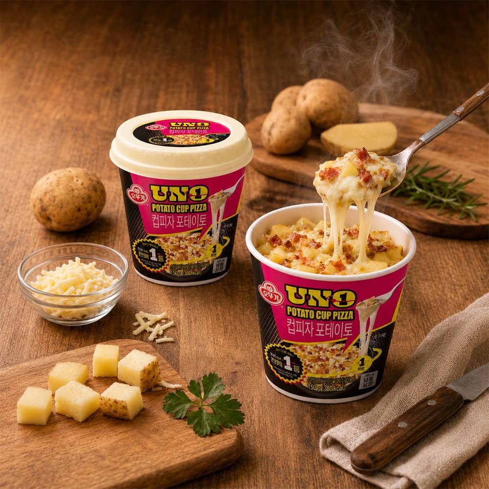 UNO 컵피자 포테이토 150g 6개
