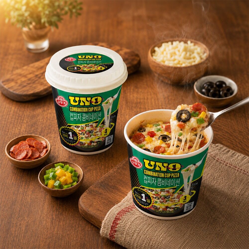 UNO 컵피자 콤비네이션 150g 6개