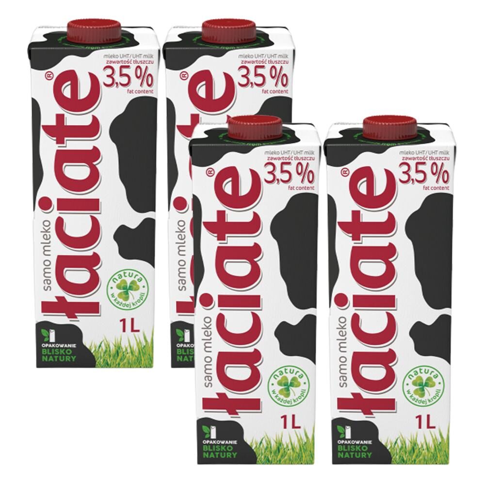 와치아테 수입멸균우유 3.5% 1L, 4입