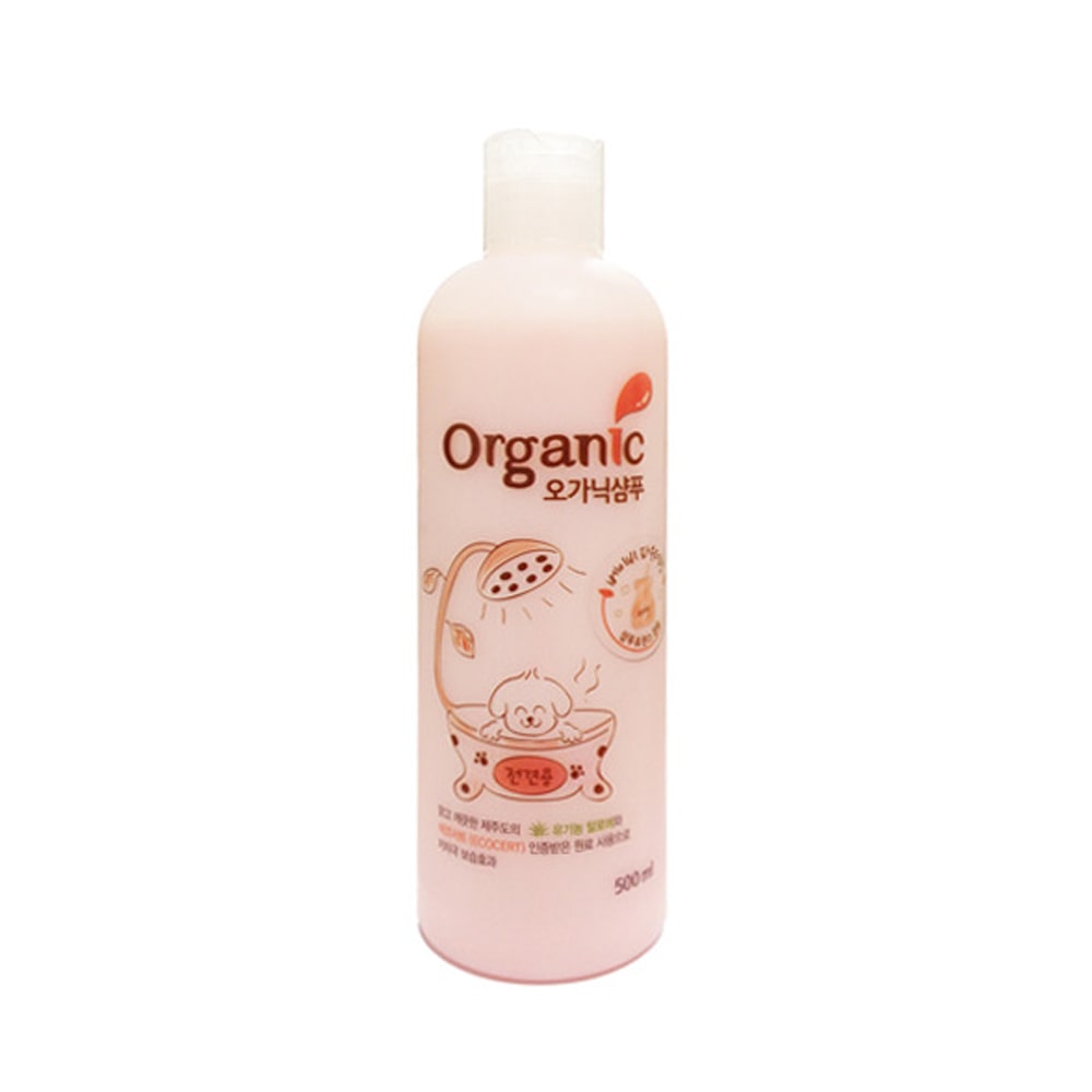 오가닉 강아지 베이비파우더샴푸 500ml 전견용