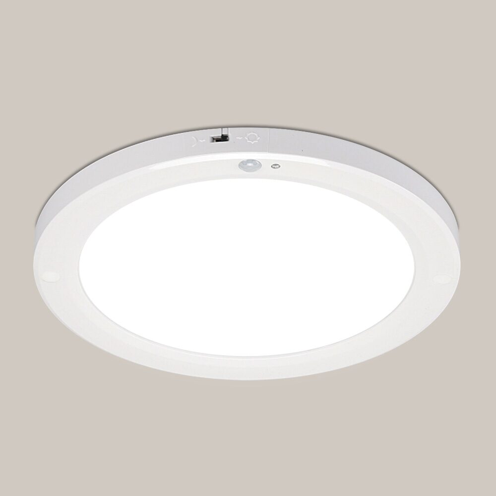 LED 센서등 초슬림 엣지조명 원형 (250mm) 20W 플리커프리 현관조명 보일러실 창고