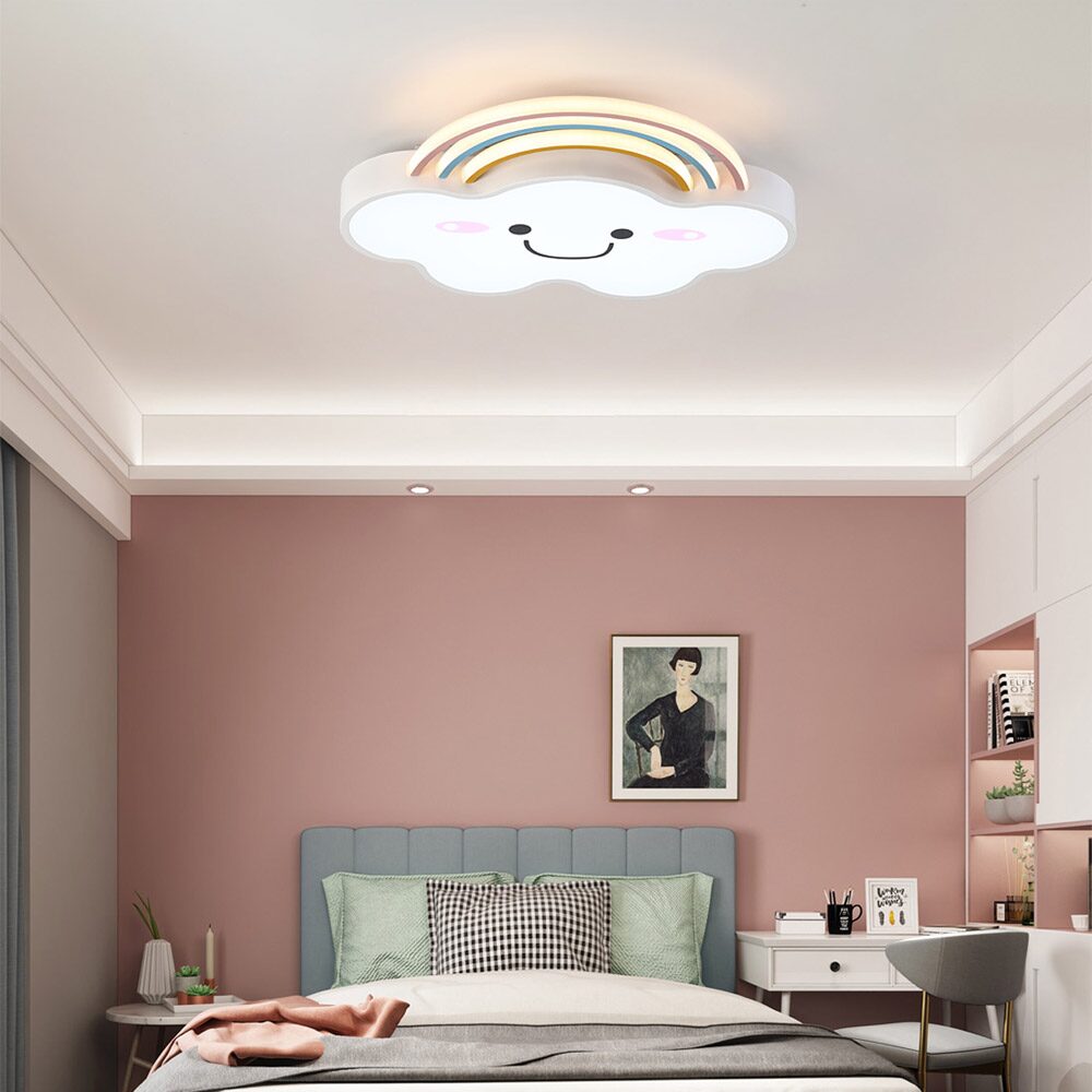 아임레인보우 LED 방등 아이방 조명 50W 플리커프리