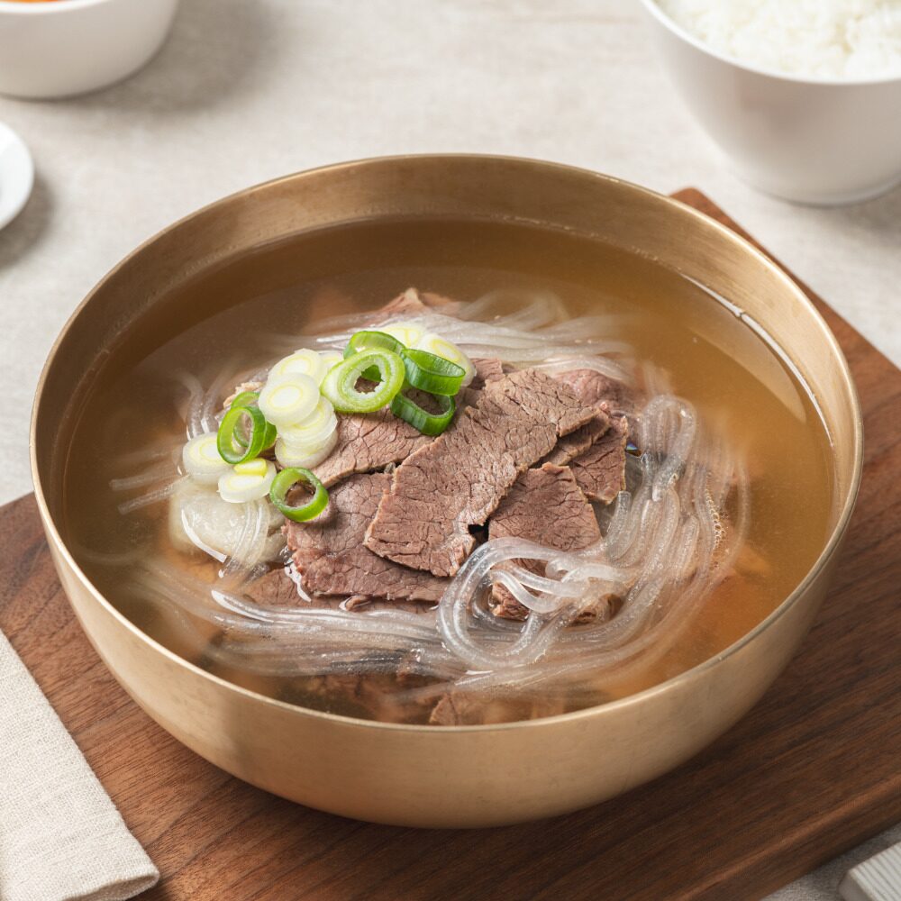 뼈없는 순살 한우 갈비탕 1kg(3인분) 1개/2개