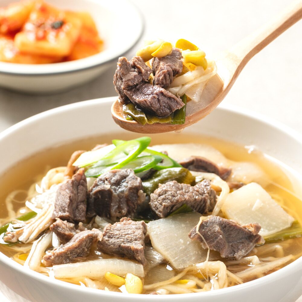 맑은 얼큰 소고기무국 1kg(3인분) 1개/2개