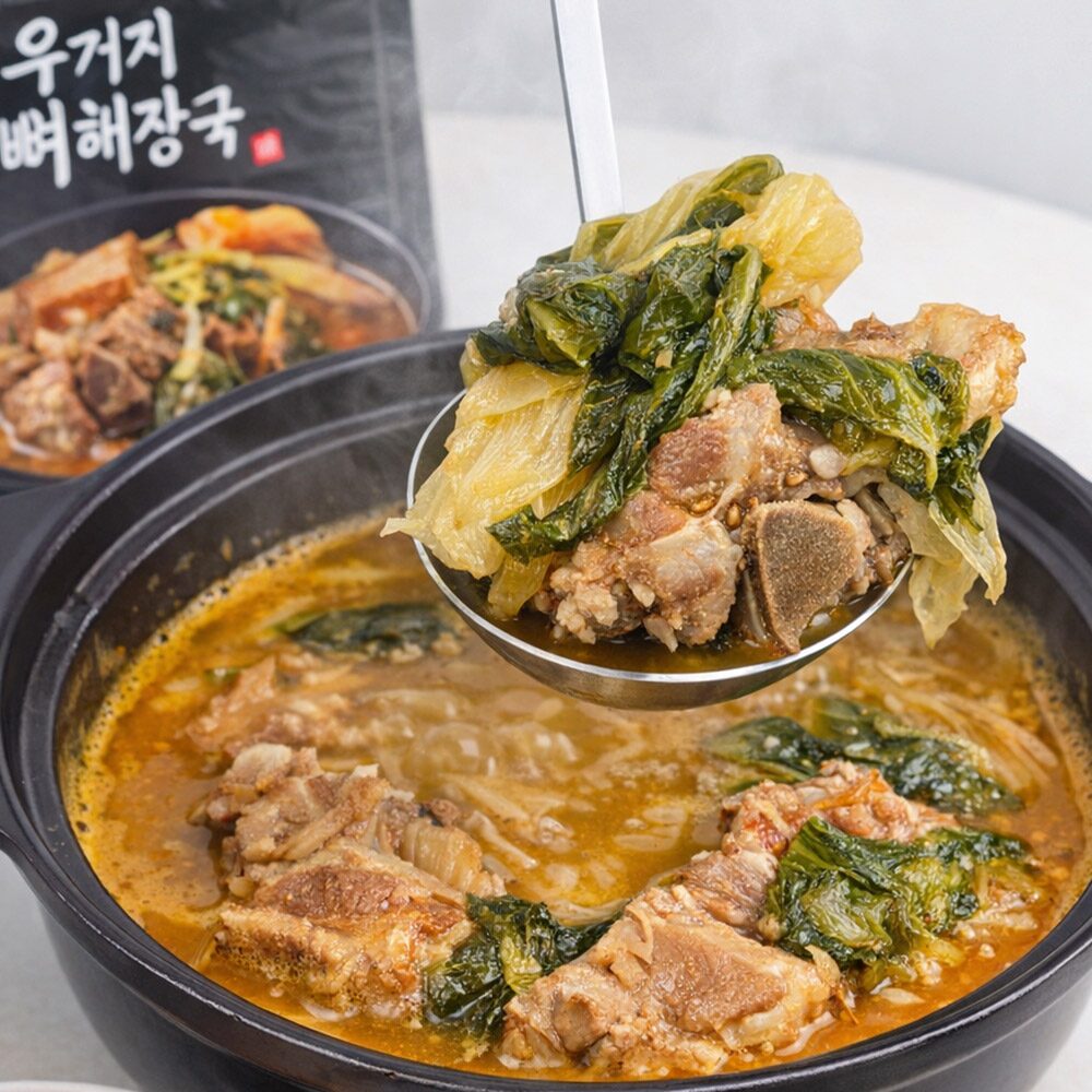 우거지 뼈 해장국 감자탕 1kg
