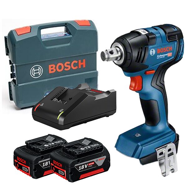 GDS18V-200 충전임팩트렌치 18V 5.0Ah BL모터 12.7mm 핀홀렌치 소켓작업
