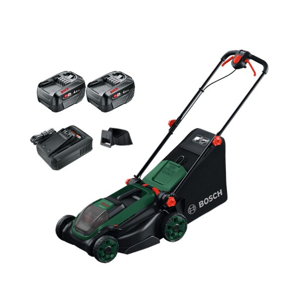 Rotak18V2-38 충전 잔디깍기 18Vx2 4.0Ah 2개 절단너비 38cm 잔디깎이