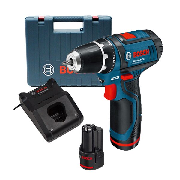 보쉬(BOSCH) GSR10.8-2-LI 충전드릴 10.8V 2.0AH *2개