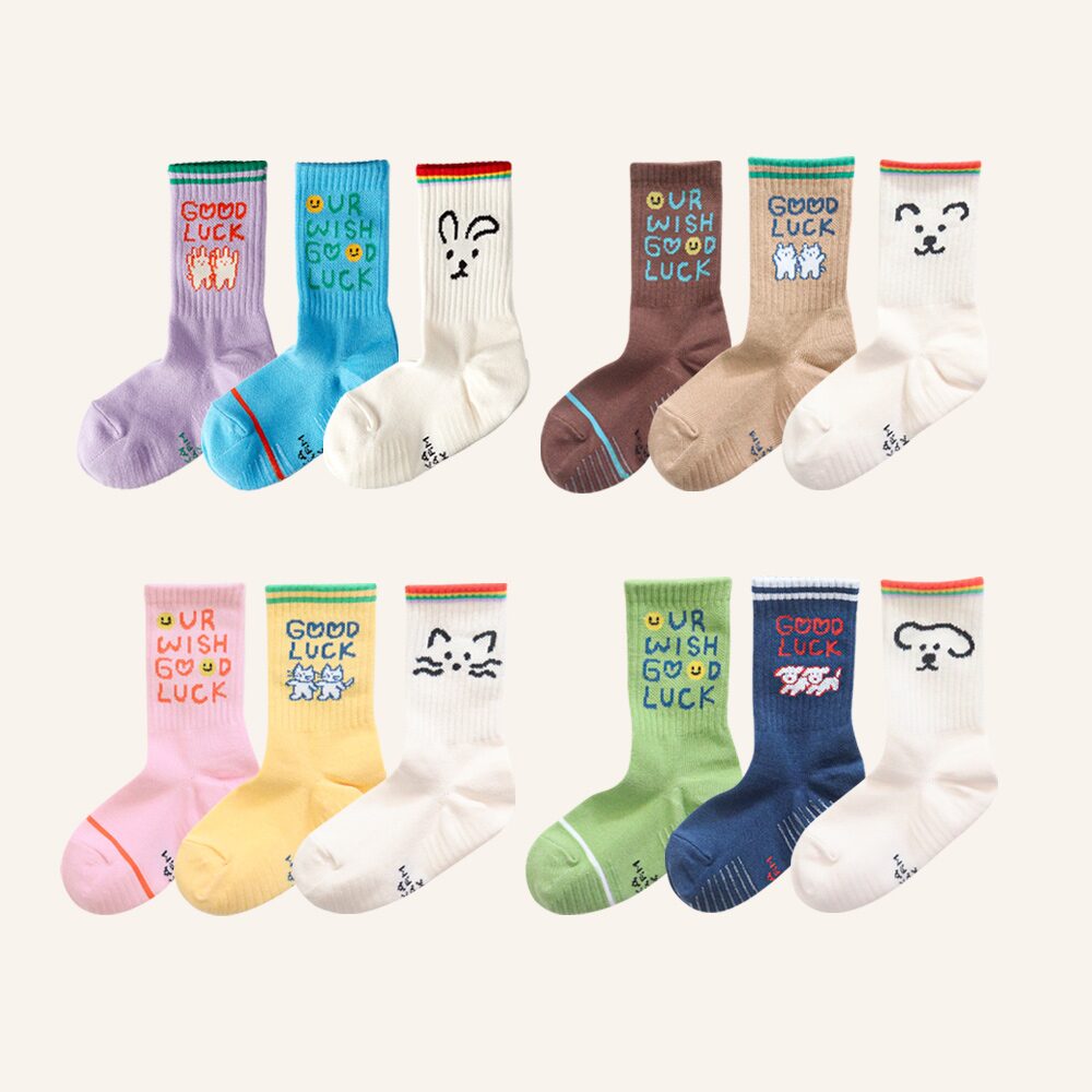굿럭프렌즈 앵클 양말 한 켤레