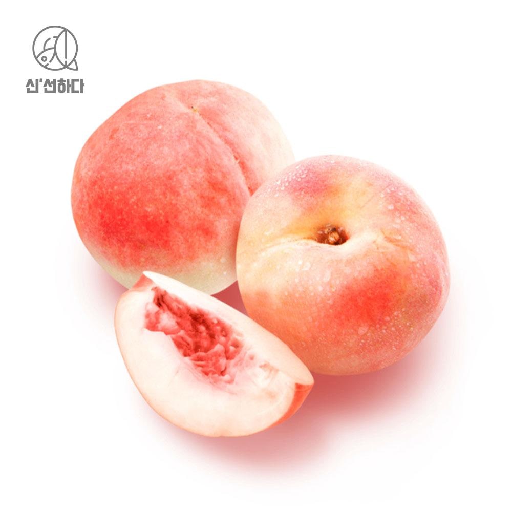 SNS인기 한국식 납작복숭아 대극천 1kg