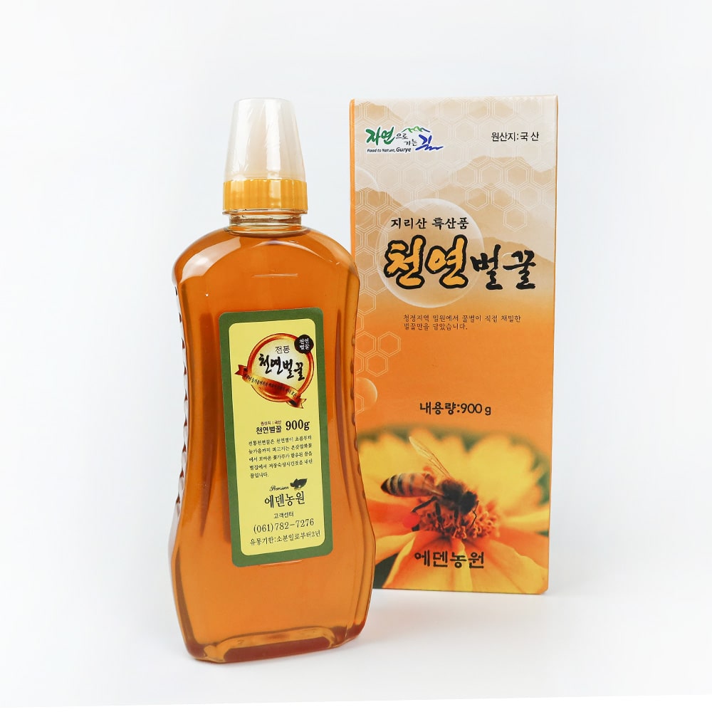 지리산 구례 천연벌꿀 900g