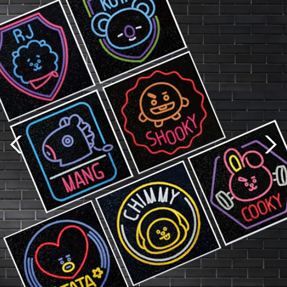 DIY 보석십자수 BT21 와펜 25x25