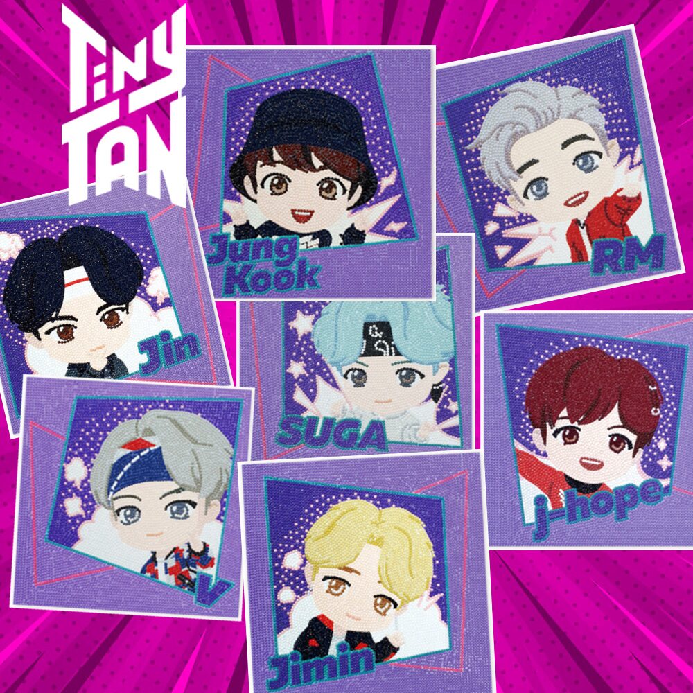 DIY 보석십자수 타이니탄 MAGIC DOOR 25x25